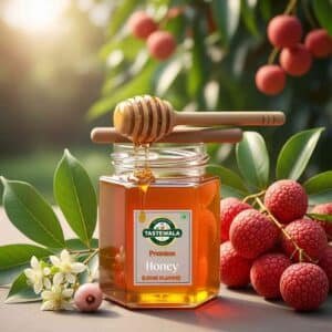 Tastewala Premium Litchi Honey 500g Bottle